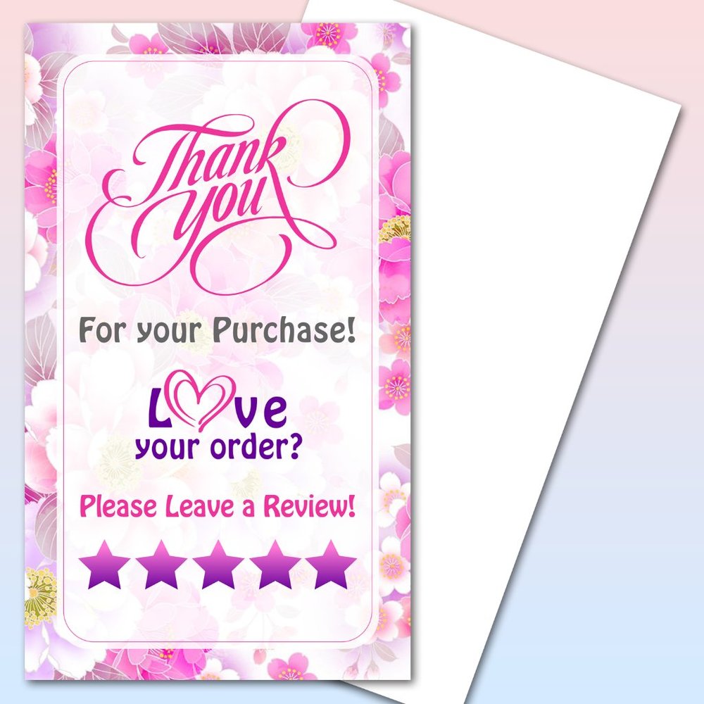 60 Thank You Cards & 60 Personalized Stick… - Picture 4 of 5